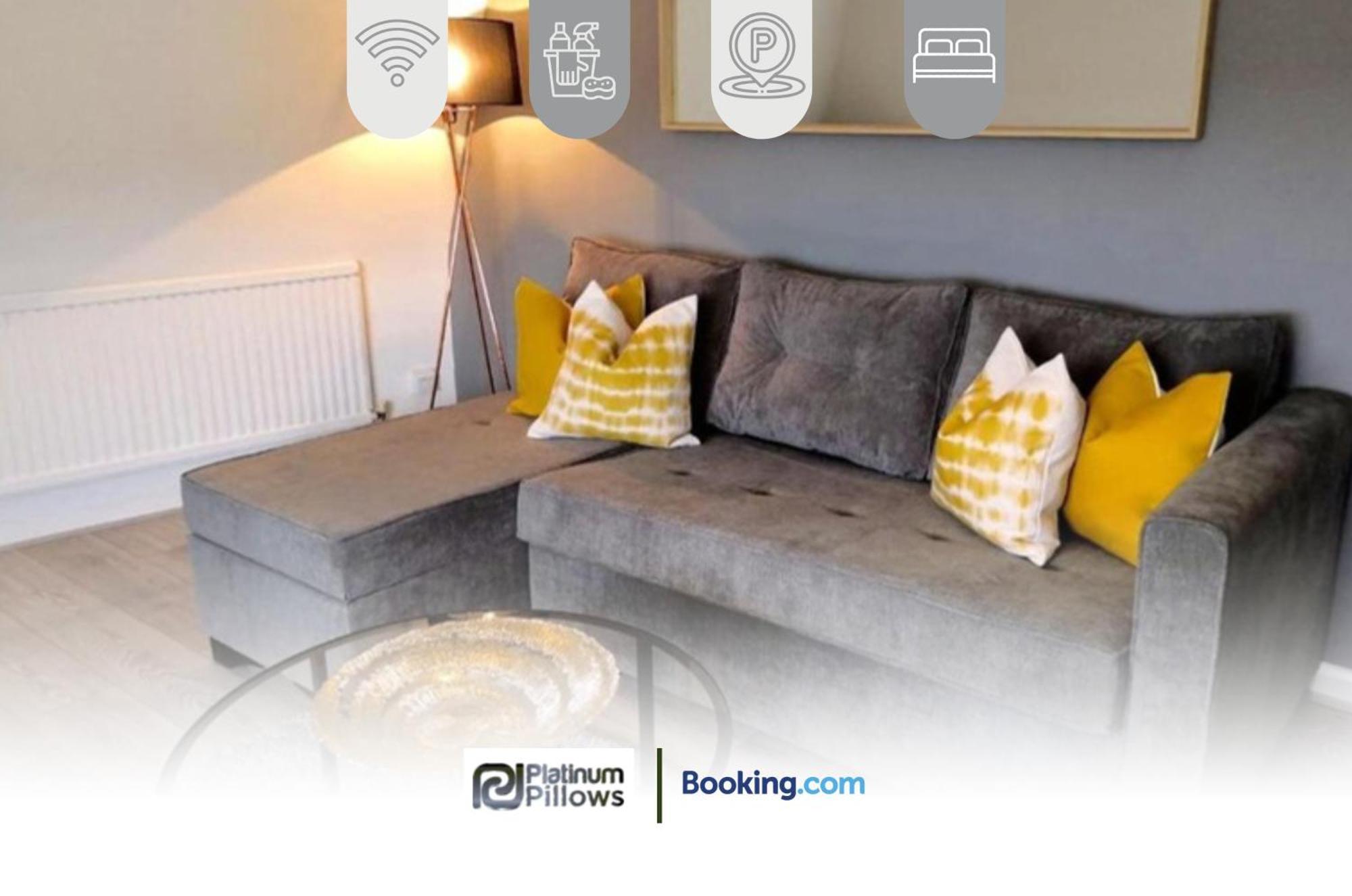 Modern Oxford 1Br Apt, Contractor & Family Accommodation, Near Oxford Hospitals And Science Park Buitenkant foto