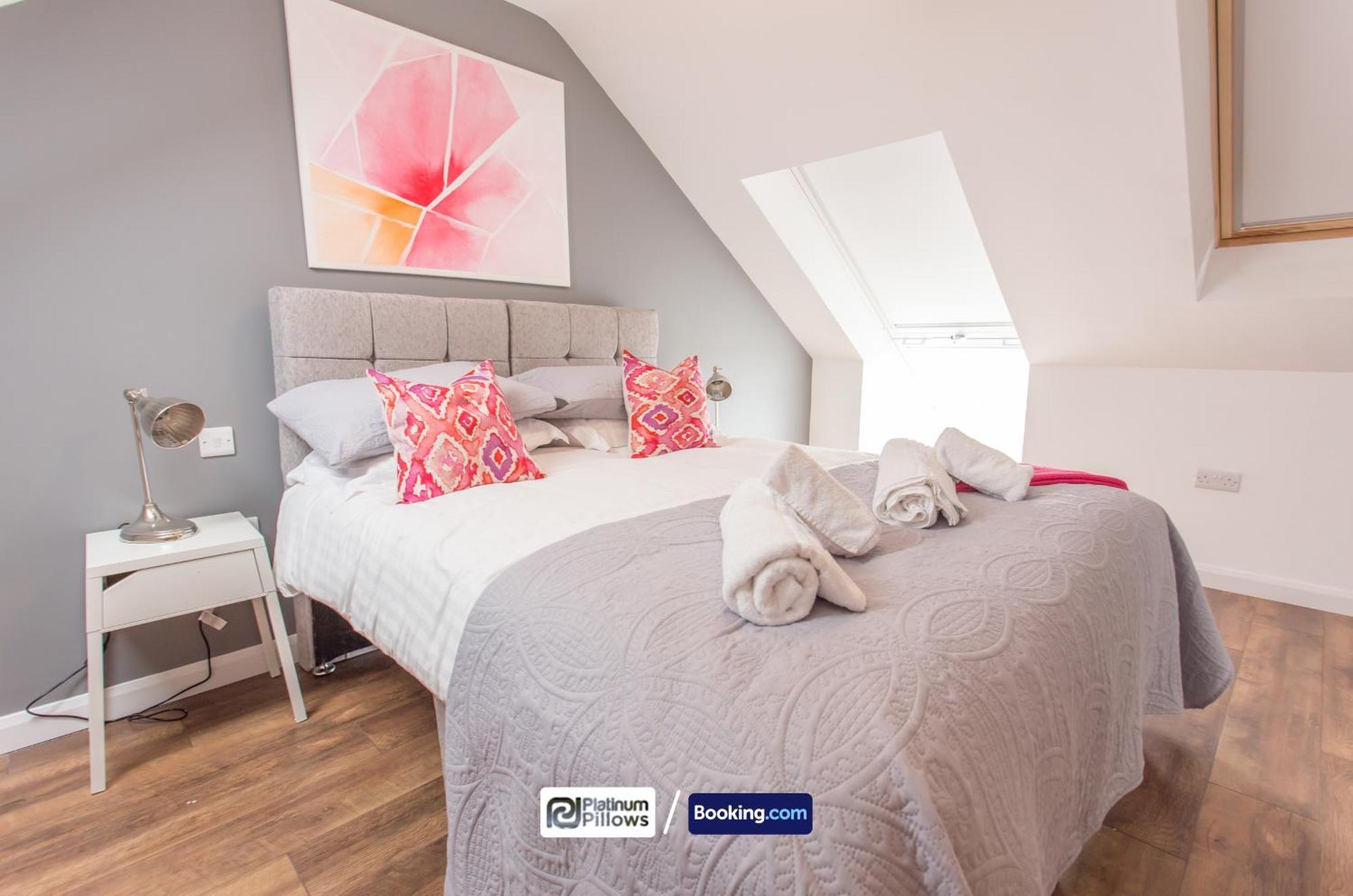 Modern Oxford 1Br Apt, Contractor & Family Accommodation, Near Oxford Hospitals And Science Park Buitenkant foto