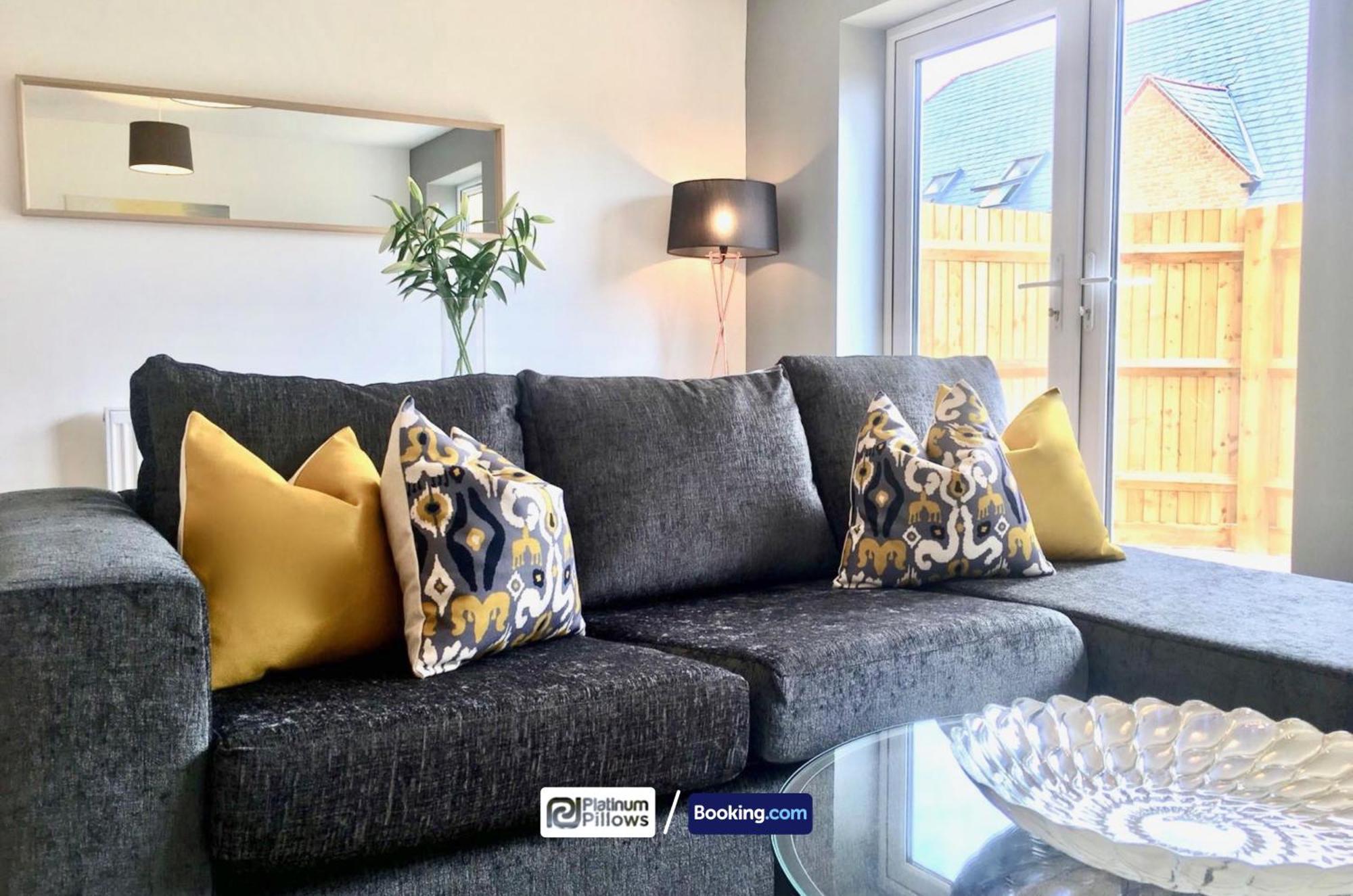 Modern Oxford 1Br Apt, Contractor & Family Accommodation, Near Oxford Hospitals And Science Park Buitenkant foto