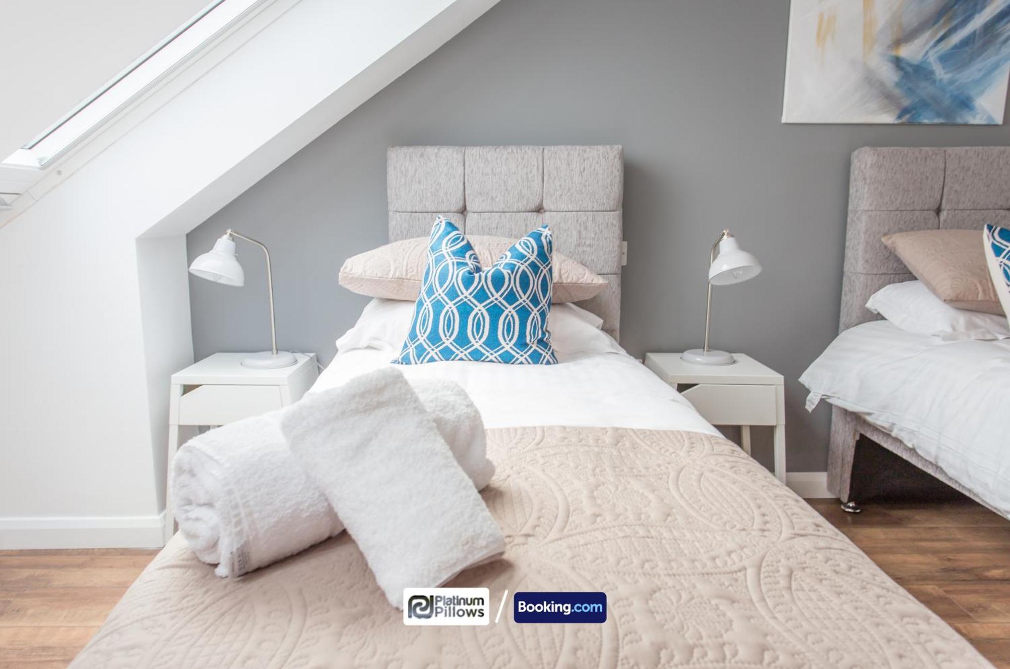 Modern Oxford 1Br Apt, Contractor & Family Accommodation, Near Oxford Hospitals And Science Park Buitenkant foto