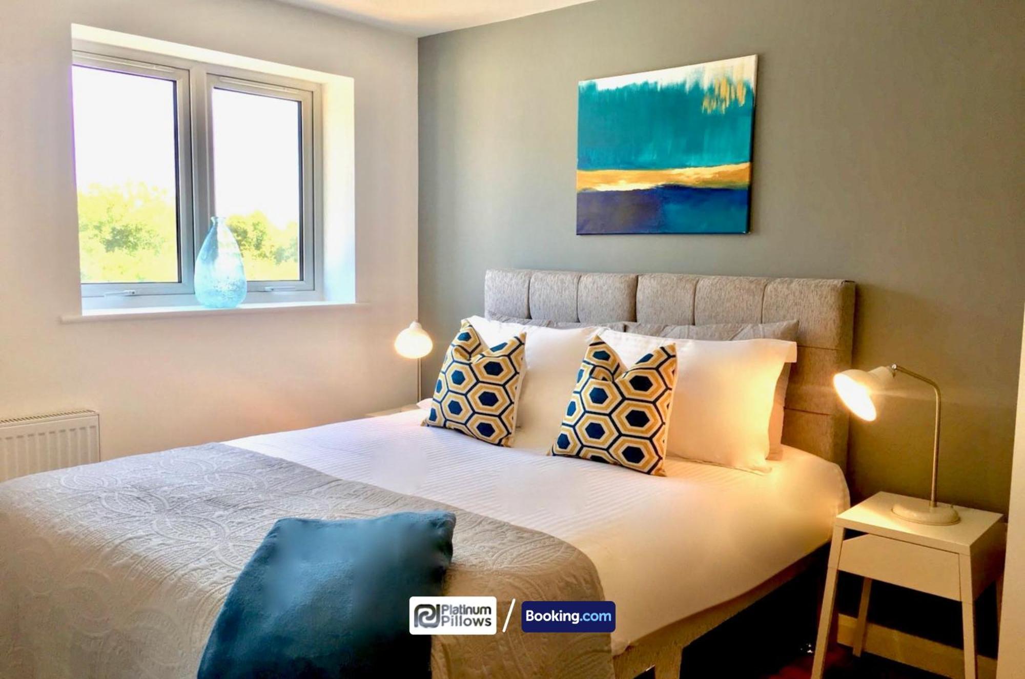 Modern Oxford 1Br Apt, Contractor & Family Accommodation, Near Oxford Hospitals And Science Park Buitenkant foto
