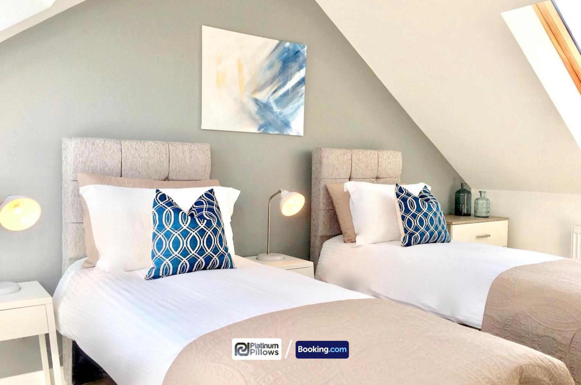 Modern Oxford 1Br Apt, Contractor & Family Accommodation, Near Oxford Hospitals And Science Park Buitenkant foto
