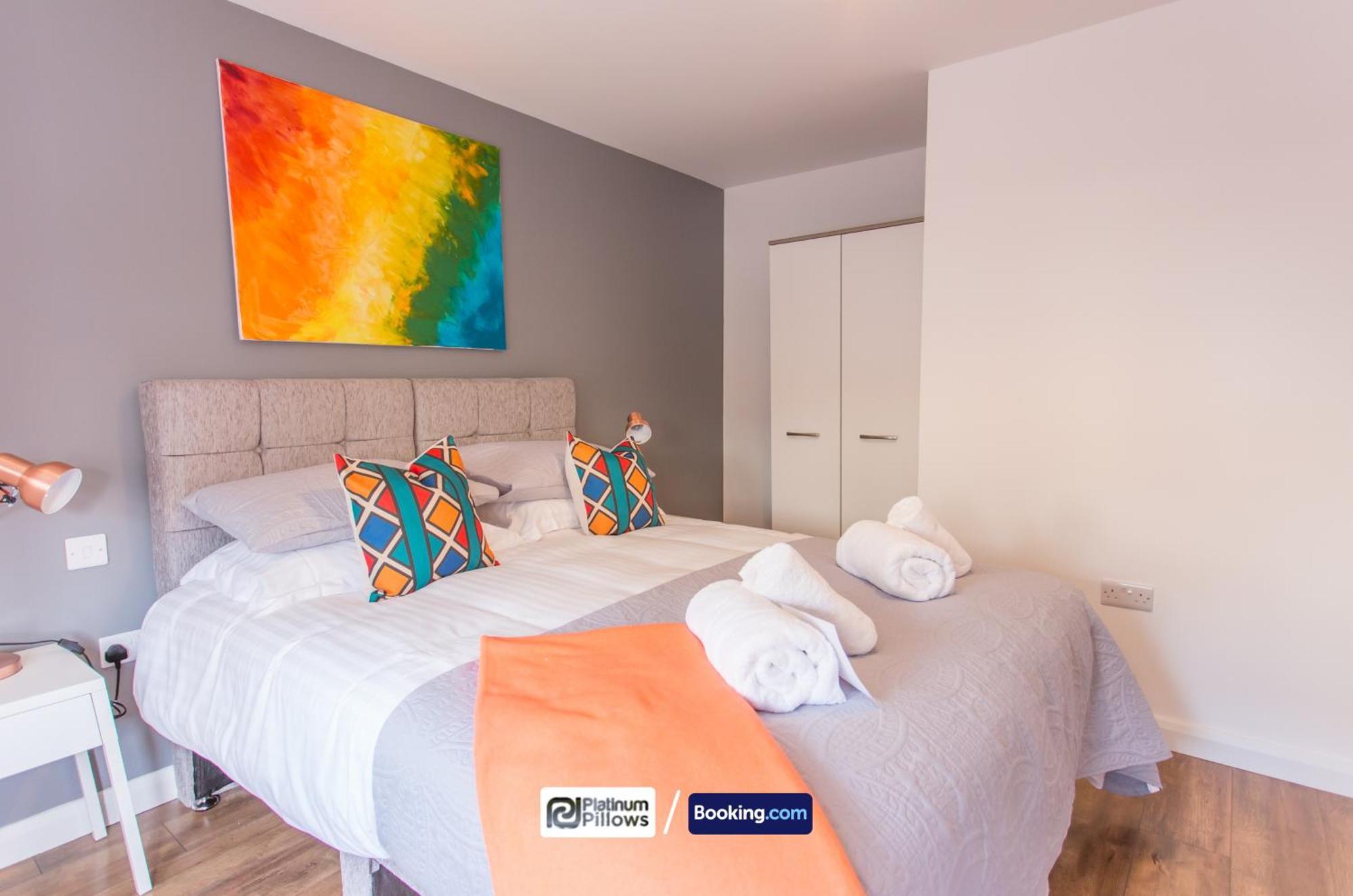 Modern Oxford 1Br Apt, Contractor & Family Accommodation, Near Oxford Hospitals And Science Park Buitenkant foto