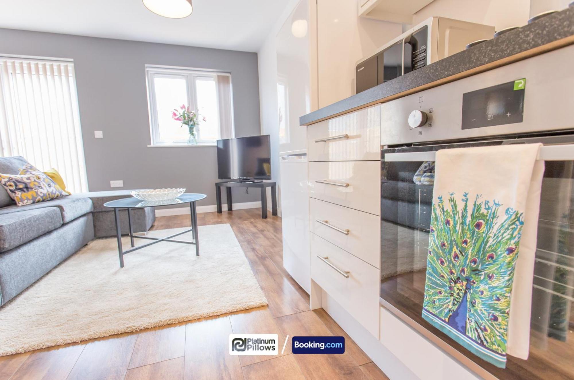 Modern Oxford 1Br Apt, Contractor & Family Accommodation, Near Oxford Hospitals And Science Park Buitenkant foto