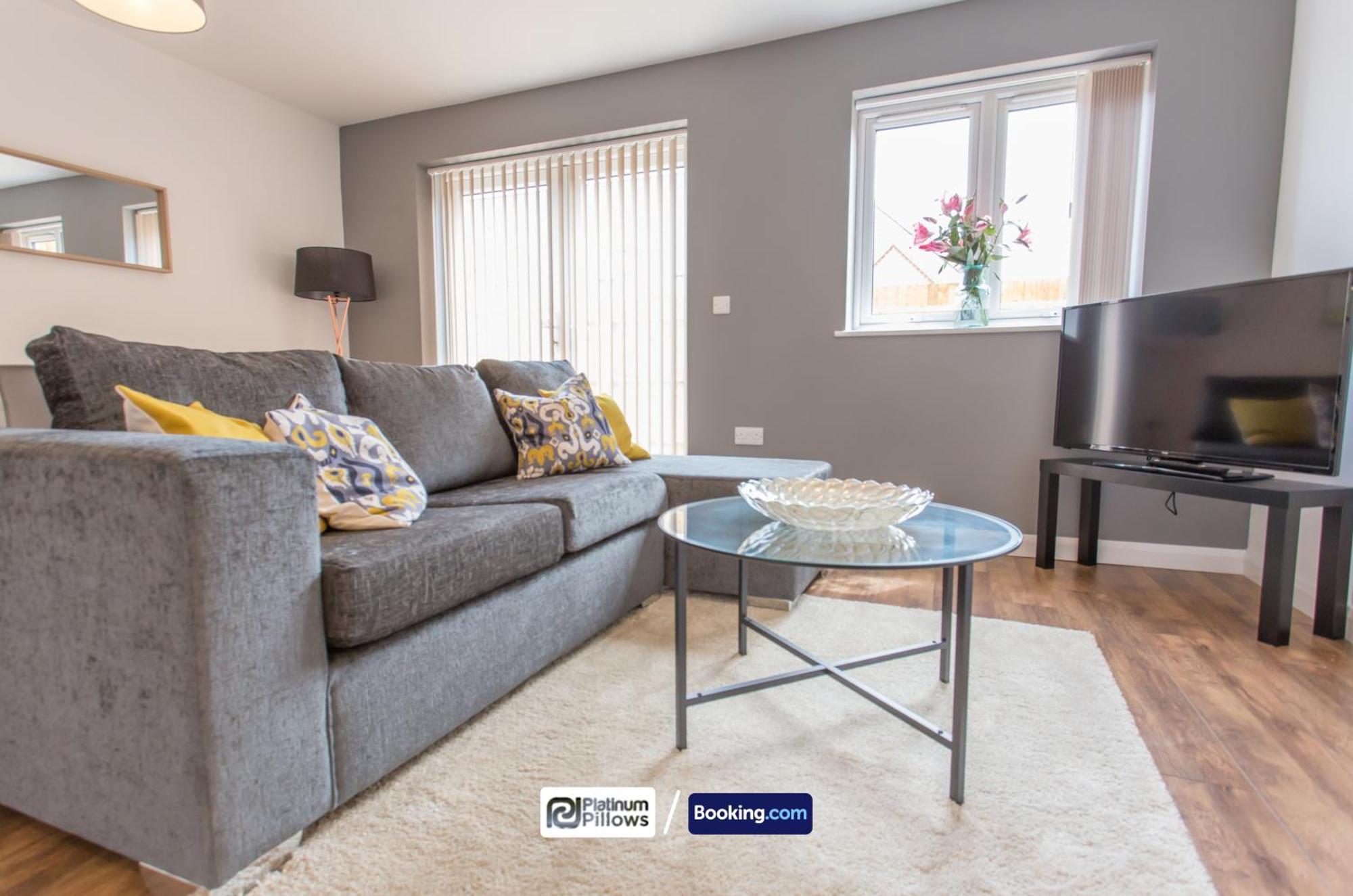 Modern Oxford 1Br Apt, Contractor & Family Accommodation, Near Oxford Hospitals And Science Park Buitenkant foto