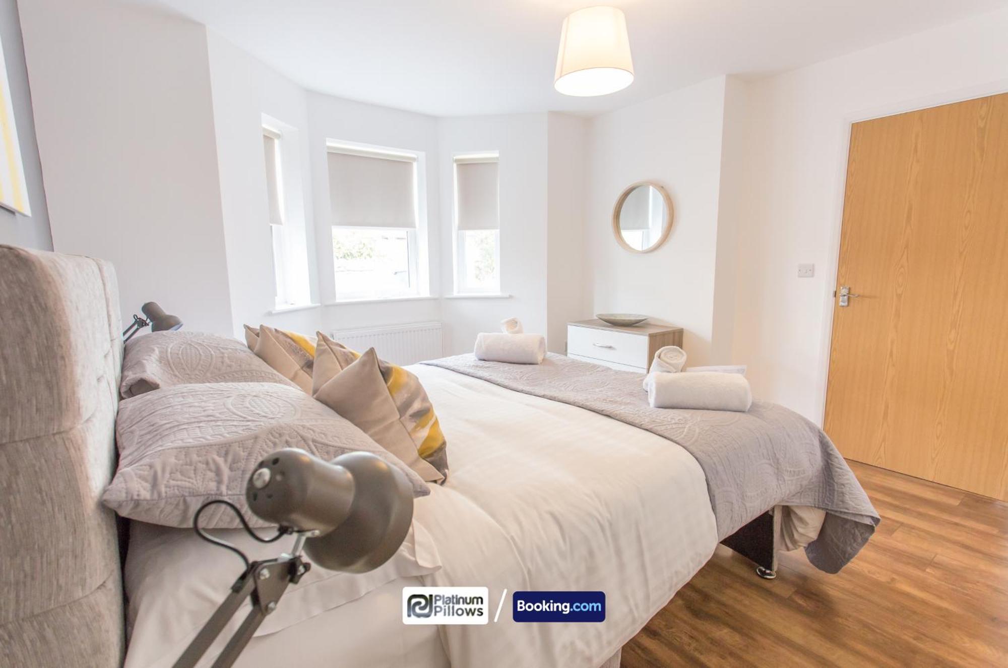 Modern Oxford 1Br Apt, Contractor & Family Accommodation, Near Oxford Hospitals And Science Park Buitenkant foto