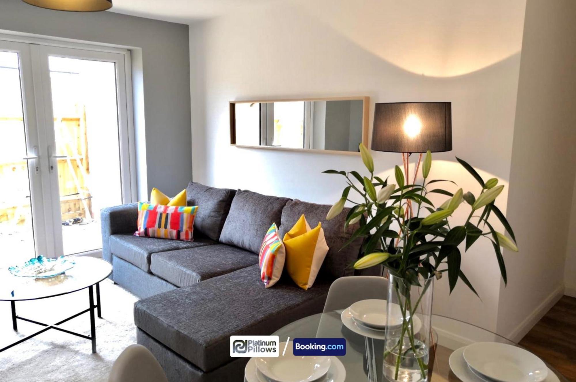 Modern Oxford 1Br Apt, Contractor & Family Accommodation, Near Oxford Hospitals And Science Park Buitenkant foto