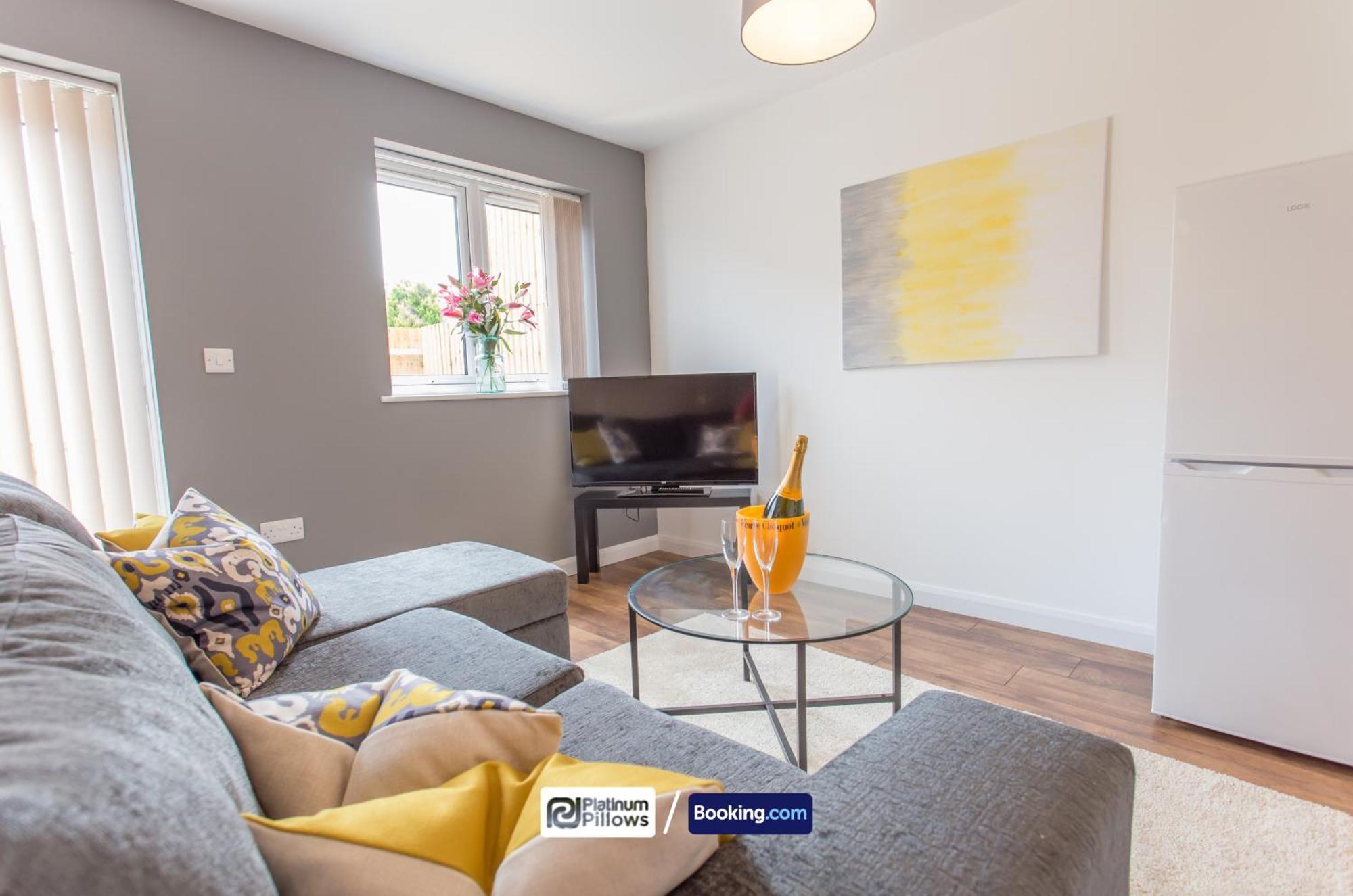 Modern Oxford 1Br Apt, Contractor & Family Accommodation, Near Oxford Hospitals And Science Park Buitenkant foto