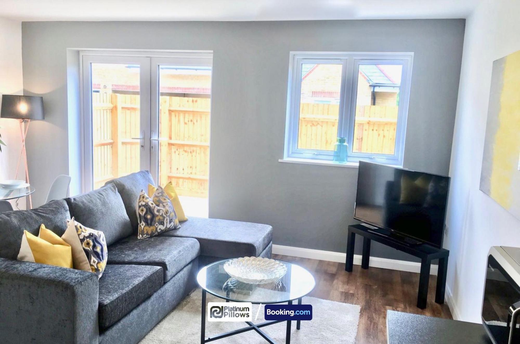 Modern Oxford 1Br Apt, Contractor & Family Accommodation, Near Oxford Hospitals And Science Park Buitenkant foto