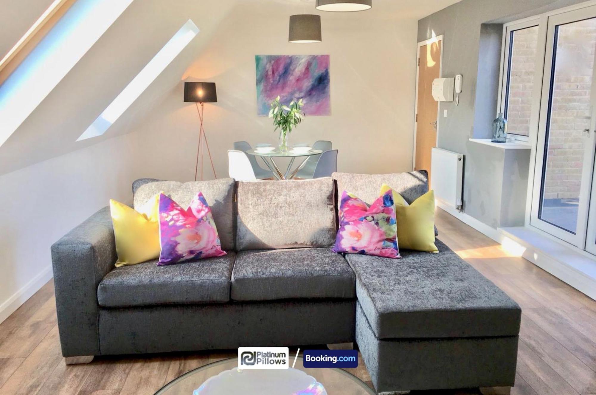 Modern Oxford 1Br Apt, Contractor & Family Accommodation, Near Oxford Hospitals And Science Park Buitenkant foto